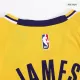 Los Angeles Lakers LeBron James #6 2022/23 Swingman Jersey Gold for men - Association Edition - uafactory