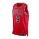 Chicago Bulls Nikola Vucevic #9 2022/23 Swingman Jersey Red for men - Association Edition - uafactory