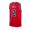 Chicago Bulls Lonzo Ball #2 2022/23 Swingman Jersey Red for men - Association Edition - uafactory