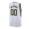 Indiana Pacers Bennedict Mathurin #00 2022/23 Swingman Jersey White for men - Association Edition - uafactory