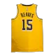 Youth Los Angeles Lakers Austin Reaves #15 Yellow Swingman Jersey 2022/23 - Association Edition - uafactory