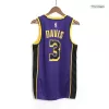 Los Angeles Lakers Anthony Davis #3 22/23 Swingman Jersey Purple for men - Statement Edition - uafactory