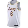 Youth Los Angeles Lakers LeBron James #6 White Swingman Jersey 2022/23 - Association Edition - uafactory