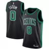 Youth Boston Celtics Jayson Tatum #0 Black Swingman Jersey - Statement Edition - uafactory