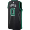 Youth Boston Celtics Jayson Tatum #0 Black Swingman Jersey - Statement Edition - uafactory