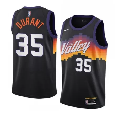 Youth Phoenix Suns Kevin Durant #35 Black Swingman Jersey 2021 - City Edition - uafactory