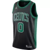 Youth Boston Celtics Jayson Tatum #0 Black Swingman Jersey - Statement Edition - uafactory