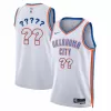 Men's Oklahoma City Thunder Swingman NBA Custom Jersey - Association Edition2022/23 - uafactory