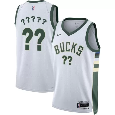 Men's Milwaukee Bucks Swingman NBA Custom Jersey - Association Edition2022/23 - uafactory