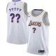 Men's Los Angeles Lakers Swingman NBA Custom Jersey - Association Edition2022/23 - uafactory