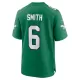 Men Philadelphia Eagles DeVonta Smith #6 Green Game Jersey - uafactory