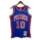Detroit Pistons Dennis Rodman #10 1988/89 Swingman Jersey Blue for men - uafactory