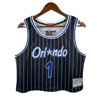 Orlando Magic Hardaway #1 1994/95 Swingman Jersey Black for women - uafactory