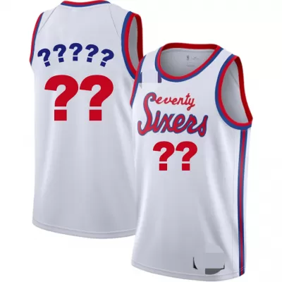 Men's Philadelphia 76ers Swingman NBA Custom Jersey - Icon Edition - uafactory