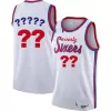 Men's Philadelphia 76ers Swingman NBA Custom Jersey - Icon Edition - uafactory