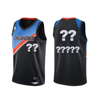 Men's Oklahoma City Thunder Swingman NBA Custom Jersey - City Edition 2020/21 - uafactory