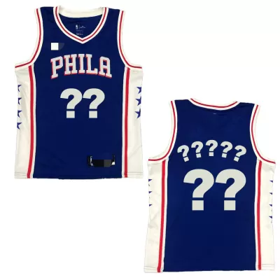 Men's Philadelphia 76ers Swingman NBA Custom Jersey - Icon Edition - uafactory