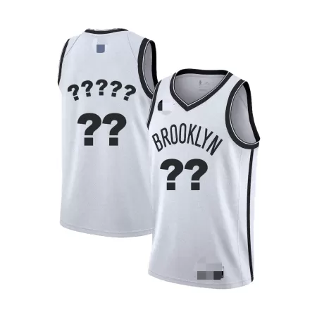 Men's Brooklyn Nets Swingman NBA Custom Jersey - Association Edition2020/21 - uafactory