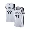 Men's Brooklyn Nets Swingman NBA Custom Jersey - Association Edition2020/21 - uafactory