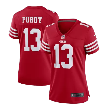 Women San Francisco 49ers PURDY #13 Red Game Jersey - uafactory