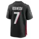 Men Atlanta Falcons Bijan Robinson #7 Black Game Jersey 2023 - uafactory