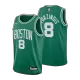 Boston Celtics Kristaps Porzingis #8 2022/23 Swingman Jersey Green for men - Association Edition - uafactory