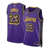 Los Angeles Lakers 2022/23 Swingman Jersey Purple for men - uafactory