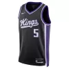 Sacramento Kings 2023/24 Swingman Jersey Black for men - Association Edition - uafactory