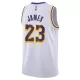 Los Angeles Lakers LeBron James #23 2022/23 Swingman Jersey White for men - Association Edition - uafactory