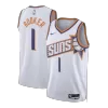 Phoenix Suns Devin Booker #1 2023/24 Swingman Jersey White for men - Association Edition - uafactory