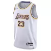 Los Angeles Lakers LeBron James #23 2022/23 Swingman Jersey White for men - Association Edition - uafactory