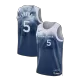 Minnesota Timberwolves Anthony Edwards #5 2023/24 Swingman Jersey Blue for men - City Edition - uafactory