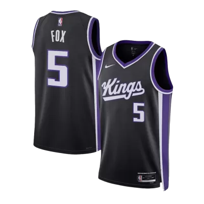 Sacramento Kings 2023/24 Swingman Jersey Black for men - Association Edition - uafactory