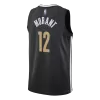 Memphis Grizzlies MORANT #12 2023/24 Swingman Jersey Black for men - City Edition - uafactory