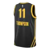 Golden State Warriors THOMPSON #11 2023/24 Swingman Jersey Black for men - City Edition - uafactory