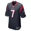 Men Houston Texans C.J. Stroud #7 Navy Game Jersey 2023 - uafactory