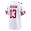 Men San Francisco 49ers Brock Purdy #13 White Game Jersey - uafactory