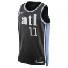 Atlanta Hawks Trae Young #11 2023/24 Swingman Jersey Black for men - City Edition - uafactory