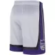 Men's Sacramento Kings White Basketball Shorts 2022/23 - Association Edition - uafactory