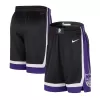 Men's Sacramento Kings Black Basketball Shorts - Icon Edition - uafactory