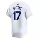 Men Los Angeles Dodgers Shohei Ohtani #17 Home White MLB Jersey - uafactory
