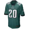 Men Philadelphia Eagles Brian Dawkins #20 Green Game Jersey - uafactory