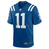 Men Indianapolis Colts Pittman Jr. #11 Royal Game Jersey - uafactory