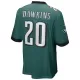 Men Philadelphia Eagles Brian Dawkins #20 Green Game Jersey - uafactory