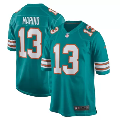 Men Miami Dolphins Dan Marino #13 Aqua Jersey - uafactory