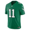 Men Philadelphia Eagles A.J. Brown #11 Kelly Green Jersey - uafactory