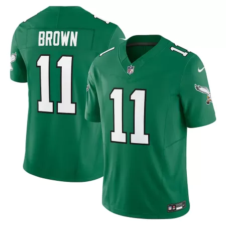 Men Philadelphia Eagles A.J. Brown #11 Kelly Green Jersey - uafactory