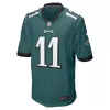 Men Philadelphia Eagles A.J. Brown #11 Midnight Green Game Jersey - uafactory