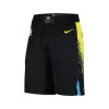 Men's Indiana Pacers Black Basketball Shorts 2023/24 - City Edition - uafactory