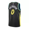 Indiana Pacers Tyrese Haliburton #0 2023/24 Swingman Jersey Black for men - City Edition - uafactory